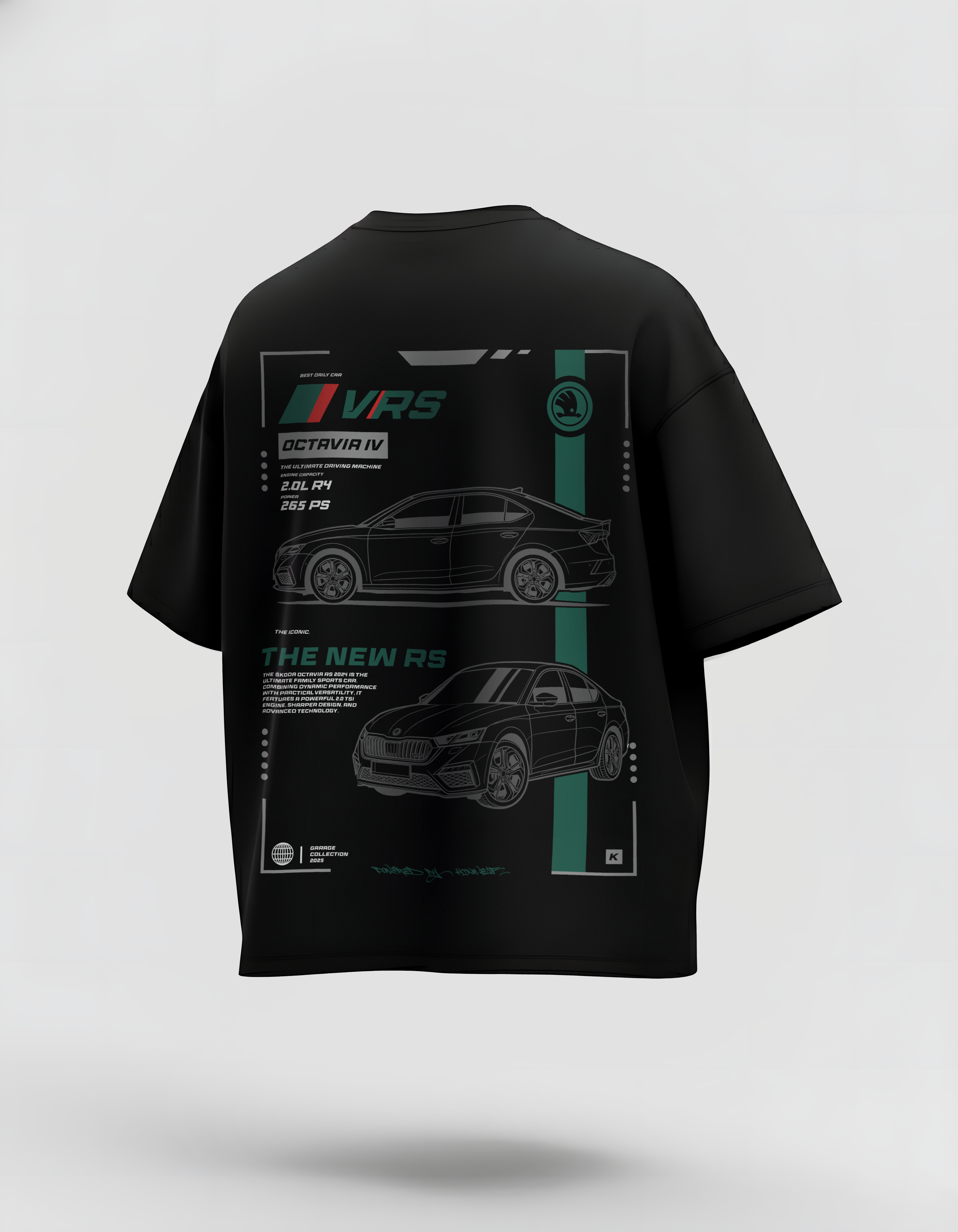 Skoda OctaviaRS T-shirt - oversize