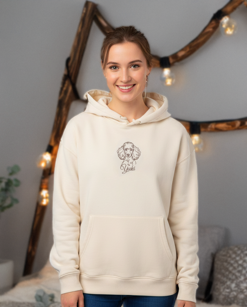 Bluza z haftem pupila (oversize) - personalizowana